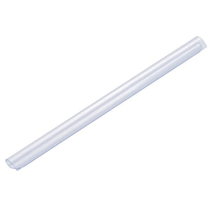 NNEVL 100 pcs Fence Strip Clips PVC Transparent