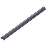 NNEVL 100 pcs Fence Strip Clips PVC Anthracite
