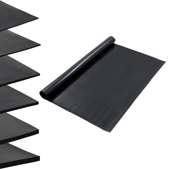 NNEVL Floor Mat Anti-Slip Rubber 1.2x2 m 2 mm Smooth