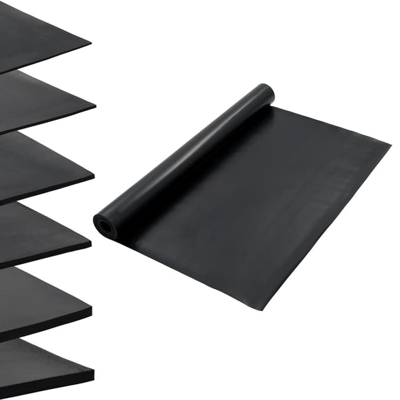 NNEVL Floor Mat Anti-Slip Rubber 1.2x5 m 2 mm Smooth
