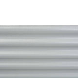 NNEVL Garden Raised Bed 160x80x44 cm Galvanised Steel Silver