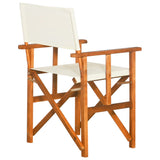 NNEVL Director's Chair Solid Acacia Wood