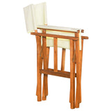 NNEVL Director's Chair Solid Acacia Wood