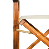 NNEVL Director's Chair Solid Acacia Wood