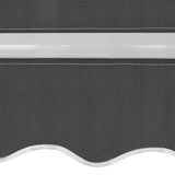 NNEVL Folding Awning Manual Operated 350 cm Anthracite