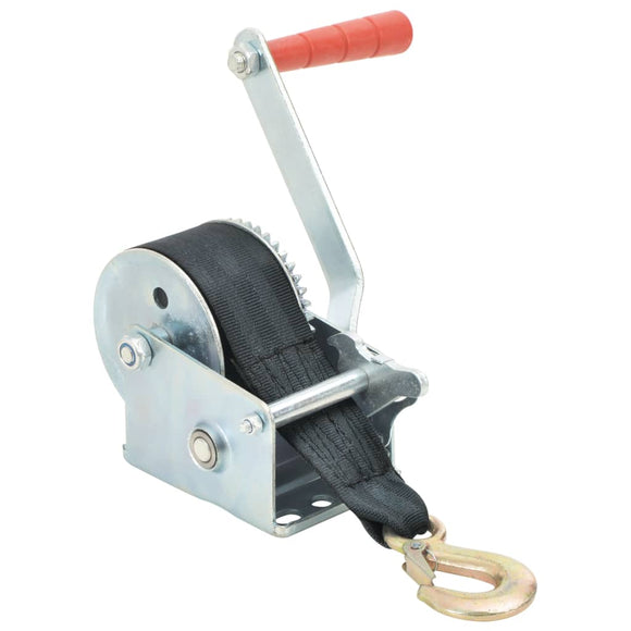 NNEVL Hand Winch with Strap 360 kg