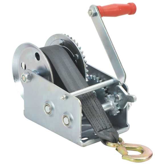 NNEVL Hand Winch with Strap 1130 kg