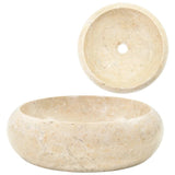 NNEVL Sink 40x12 cm Marble Cream