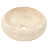 NNEVL Sink 40x12 cm Marble Cream