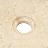 NNEVL Sink 40x12 cm Marble Cream