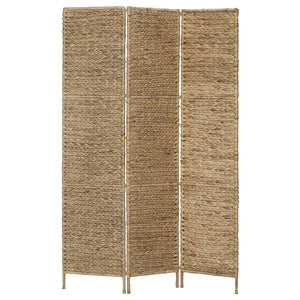 NNEVL 3-Panel Room Divider 116x160 cm Water Hyacinth