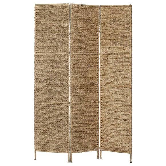 NNEVL 3-Panel Room Divider 116x160 cm Water Hyacinth