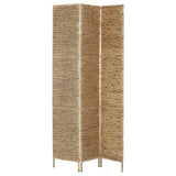 NNEVL 3-Panel Room Divider 116x160 cm Water Hyacinth
