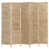 NNEVL 5-Panel Room Divider 193x160 cm Water Hyacinth