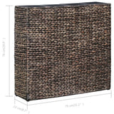 NNEVL Garden Raised Bed with 4 Pots Water Hyacinth Brown