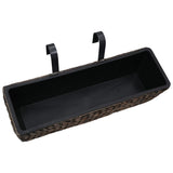 NNEVL Garden Planters 2 pcs Water Hyacinth Brown