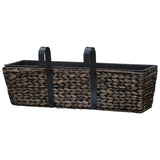 NNEVL Garden Planters 2 pcs Water Hyacinth Brown