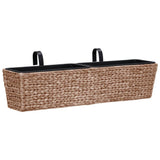 NNEVL Garden Planters 2 pcs Water Hyacinth Brown