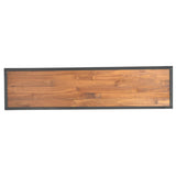 NNEVL TV Cabinet with 2 Drawers 120x30x40 cm Solid Pine Wood
