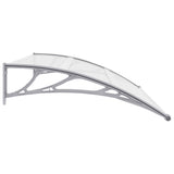 NNEVL Door Canopy Grey 150x100 cm PC
