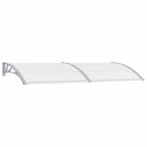 NNEVL Door Canopy Grey 240x100 cm PC