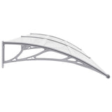 NNEVL Door Canopy Grey 300x100 cm PC