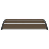 NNEVL Door Canopy Black 150x100 cm PC