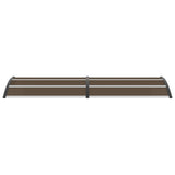 NNEVL Door Canopy Black 300x100 cm PC