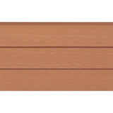 NNEVL WPC Fence Set 2 Square + 1 Slanted 451x187cm Brown
