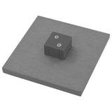 NNEVL WPC Fence Set 3 Square +1 Slanted 625x187cm Grey