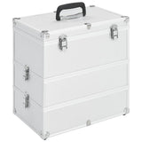 NNEVL Make-up Case 37x24x40 cm Silver Aluminium