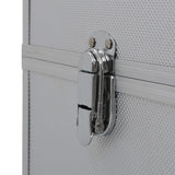 NNEVL Make-up Case 37x24x40 cm Silver Aluminium