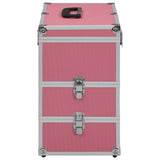 NNEVL Make-up Case 37x24x40 cm Pink Aluminium