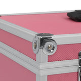 NNEVL Make-up Case 37x24x40 cm Pink Aluminium