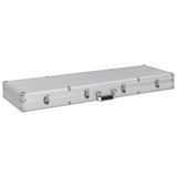 NNEVL Gun Case Silver 118x38x12 cm Aluminium