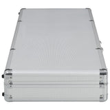 NNEVL Gun Case Silver 118x38x12 cm Aluminium