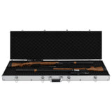 NNEVL Gun Case Silver 118x38x12 cm Aluminium