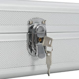 NNEVL Gun Case Silver 118x38x12 cm Aluminium