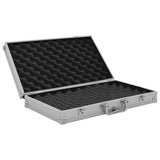 NNEVL Gun Case Aluminium ABS Silver
