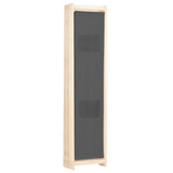 NNEVL 6-Panel Room Divider Grey 240x170x4 cm Fabric