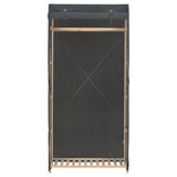 NNEVL Wardrobe Grey 79x40x170 cm Fabric