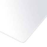 NNEVL Dining Table High Gloss White 180x90x76 cm MDF