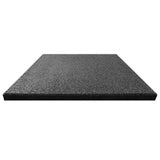 NNEVL Fall Protection Tiles 6 pcs Rubber 50x50x3 cm Black