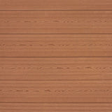 NNEVL Garden Fence with Trellis WPC 183x185 cm Brown