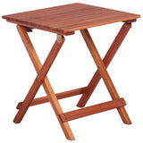 NNEVL 3 Piece Bistro Set for Children Solid Eucalyptus Wood
