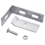 NNEVL Wall Corner Connector 10 Sets Silver