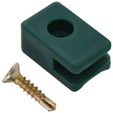 NNEVL Garden Fence Wire Holder with Screw 100 Sets Green