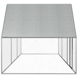 NNEVL Chicken Coop 6x2x2 m Galvanised Steel