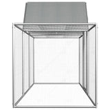 NNEVL Chicken Coop 3x1x1.5 m Galvanised Steel