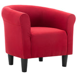 NNEVL Armchair Wine Red Fabric